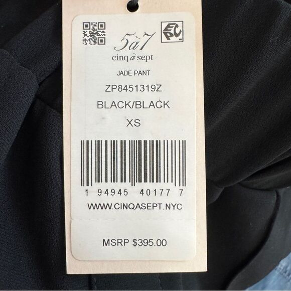 Cinq A Sept Women Jade Pant Black Size X-Small - Picture 5 of 8
